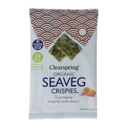Clearspring Seaveg Crispies turmeric biologisch 4 gram
