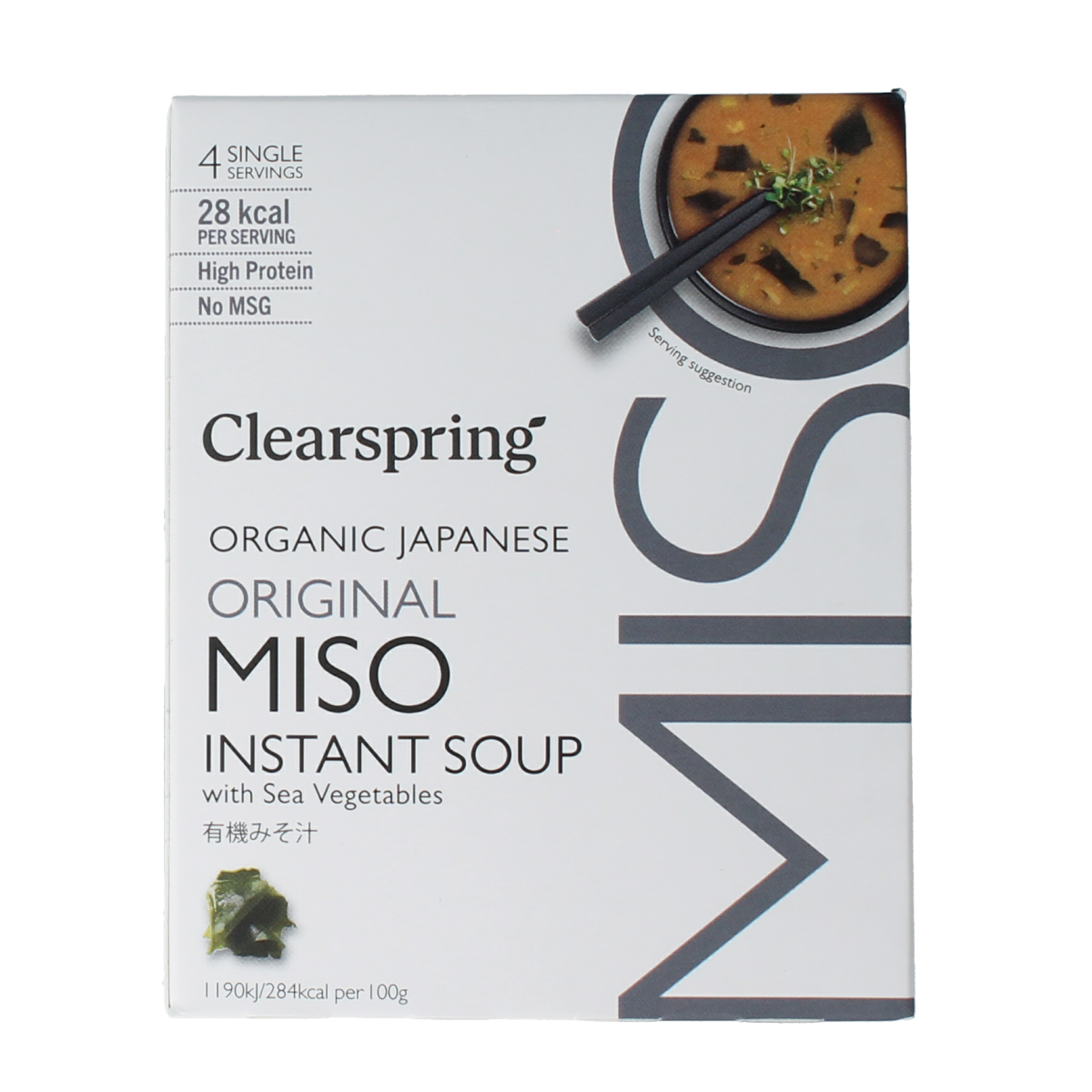 Clearspring Misosoup instant biologisch 40 gram