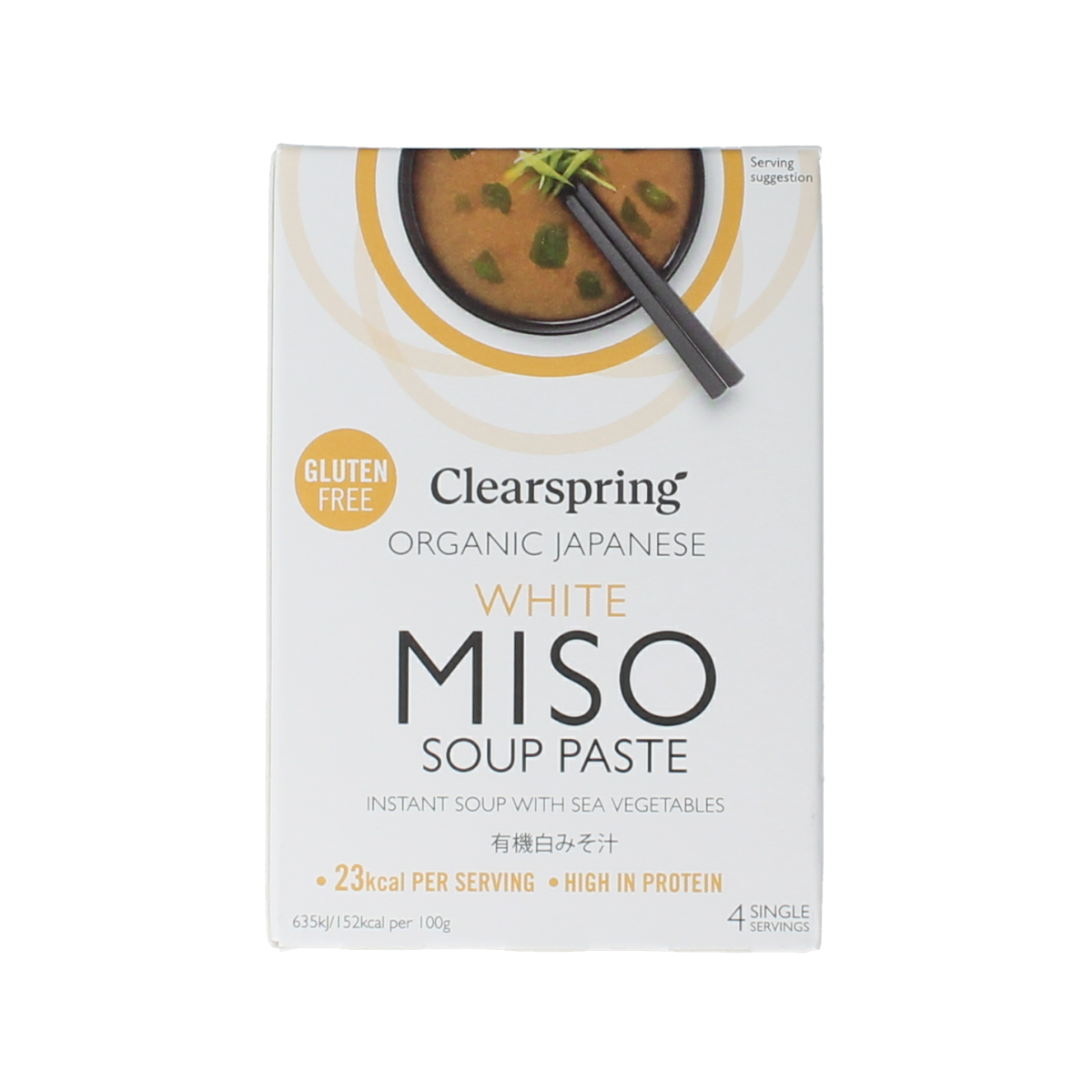 Clearspring Souppaste white miso biologisch 60 gram