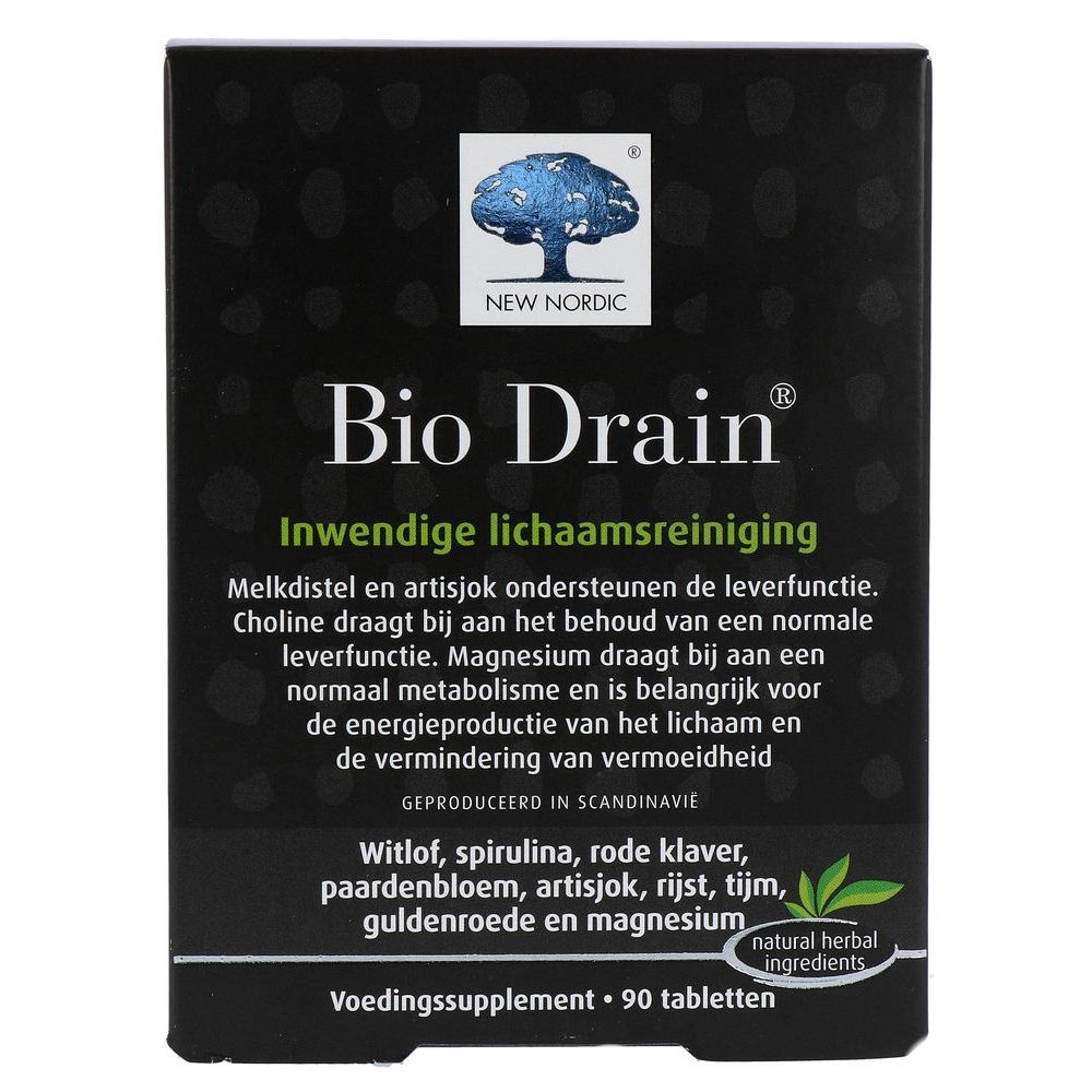 New Nordic BioDrain Inwendige lichaamsreiniging 90 tb