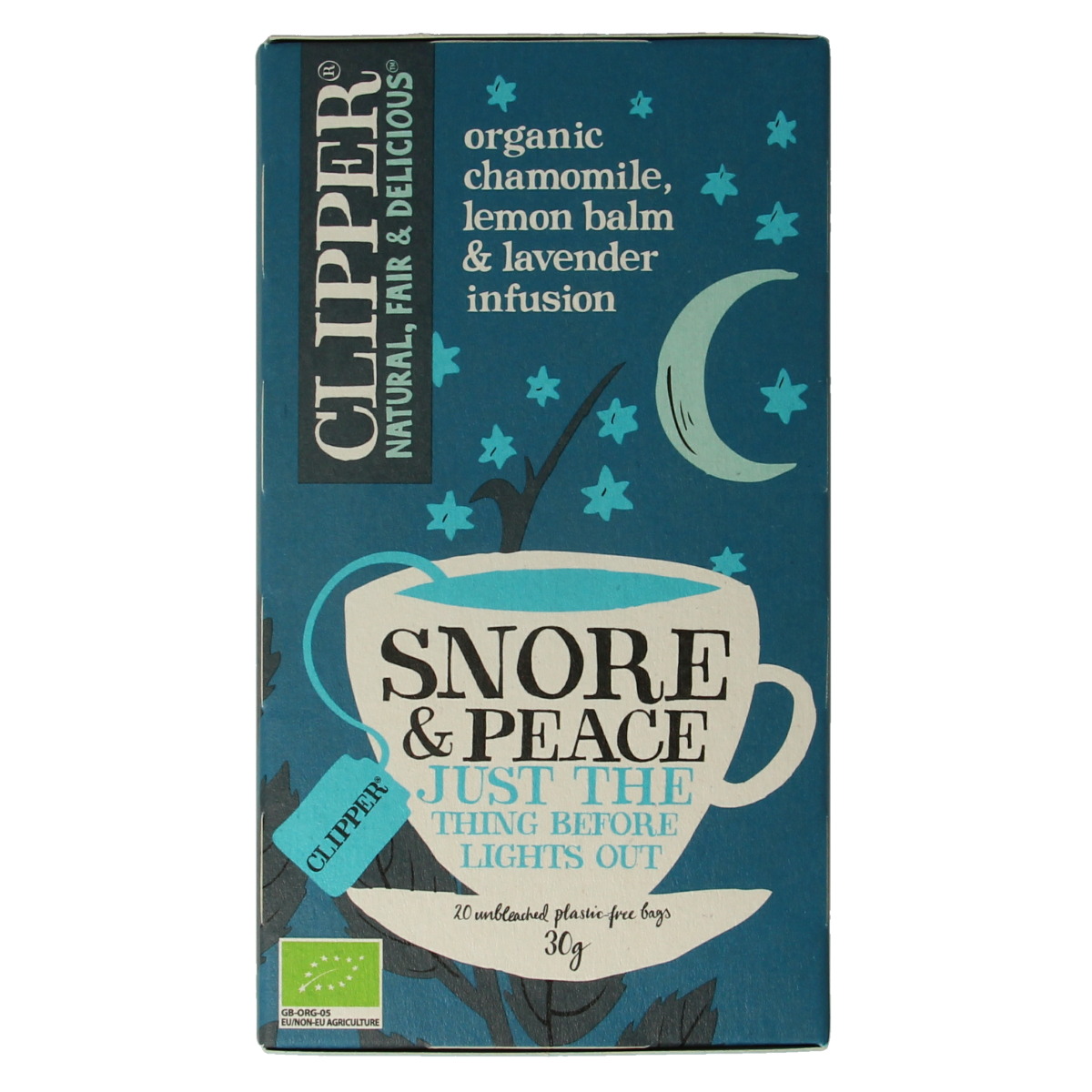 Clipper Snore & peace 20 zakjes