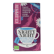 Clipper Kruidenthee nighty night biologisch 20 stuks