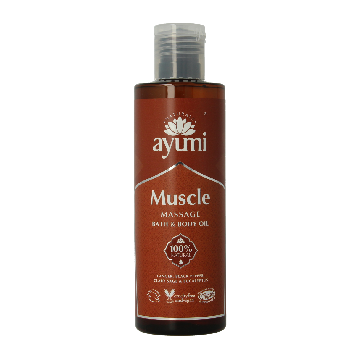 Ayumi Muscle massage & body oil 250 ml