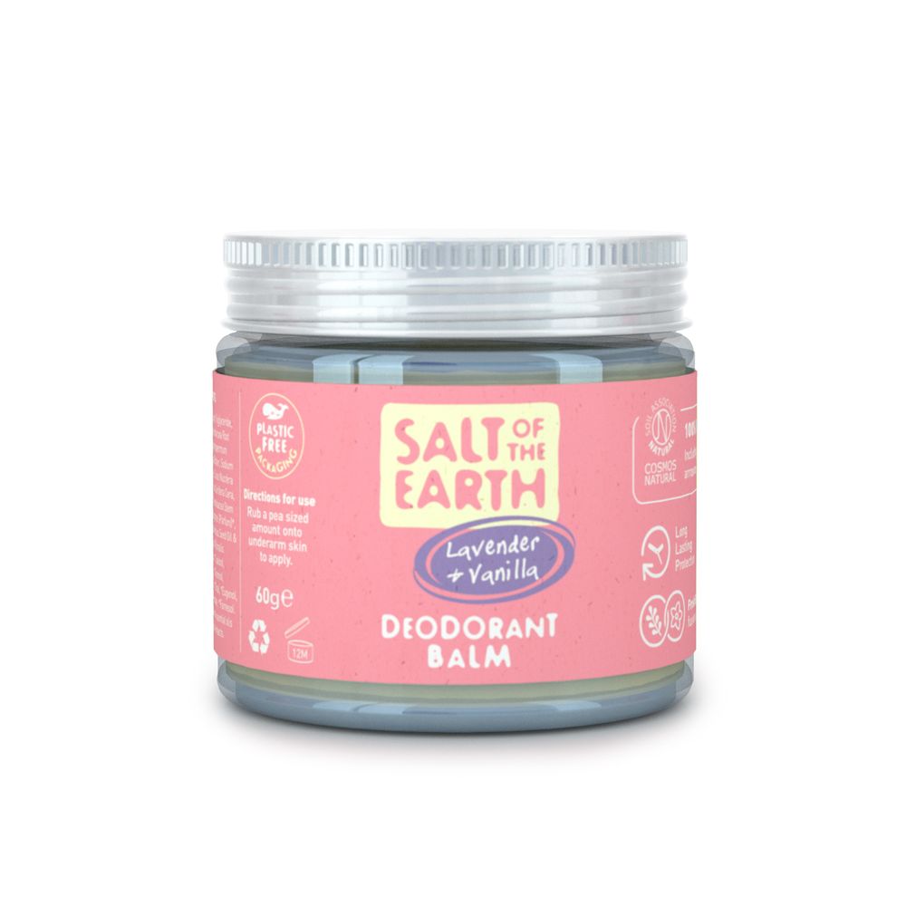 Salt of the Earth Natural Deodorant Balm Lavender & Vanilla 60 gram