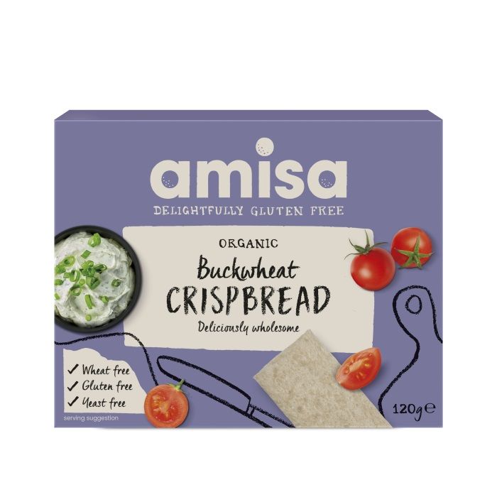 Amisa Buckwheat Crispbread 120 gr