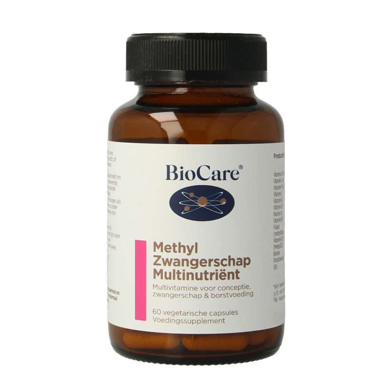Biocare Methyl zwangerschap multinutrient 60 vcaps