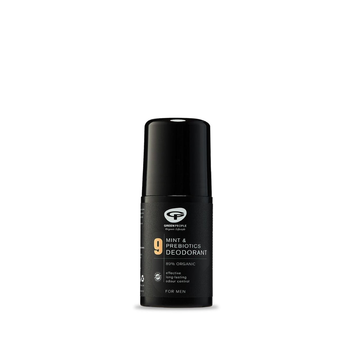 Green People Men deo 9 mint & prebiotics 75 ml