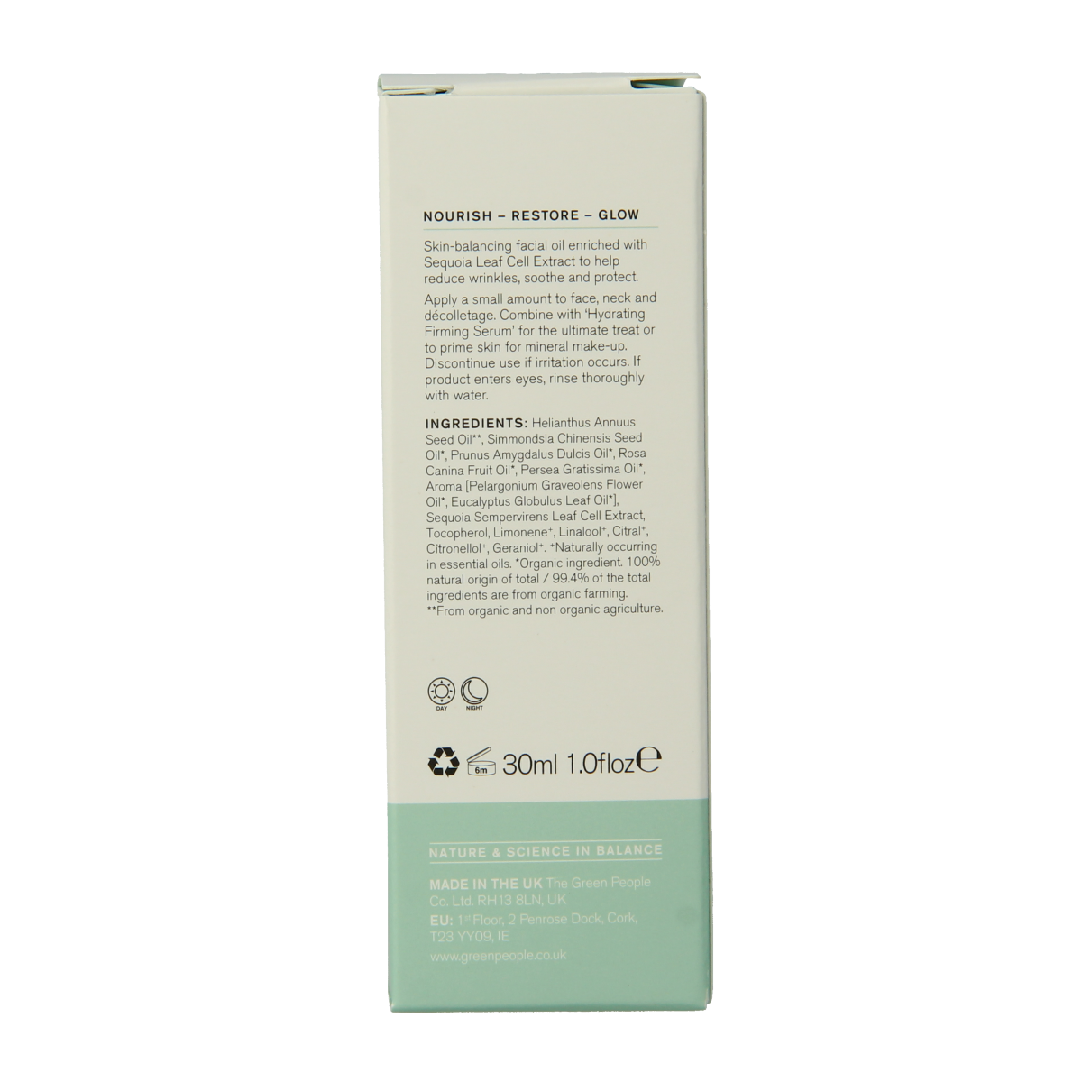 Green People Facial oil anti-aging 30 ml