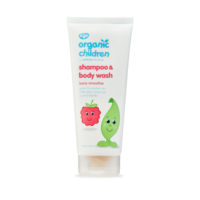 Green People children shampoo berry smoothie biologisch 200 ml