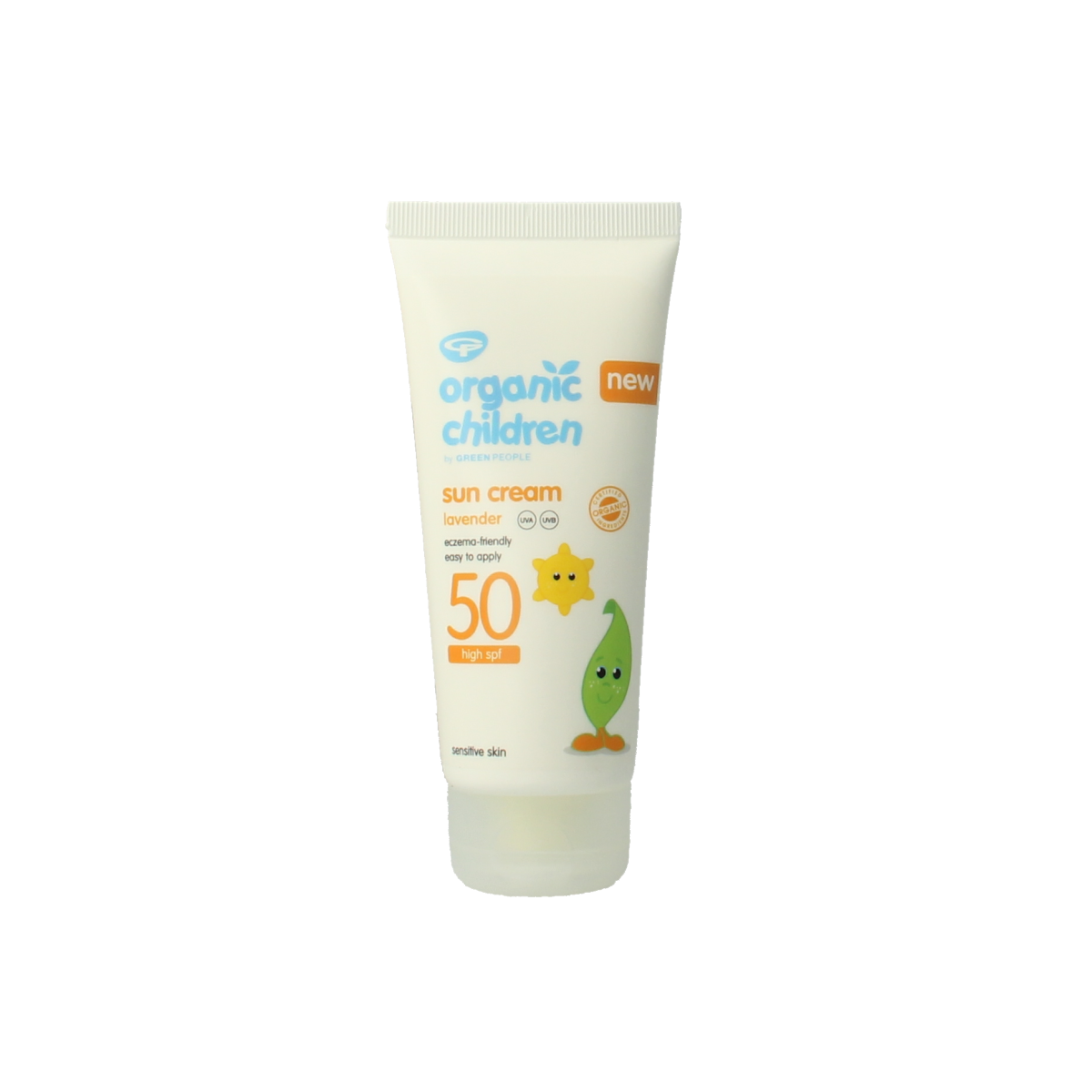 Green People children sun cream lavender SPF50 biologisch 100 ml