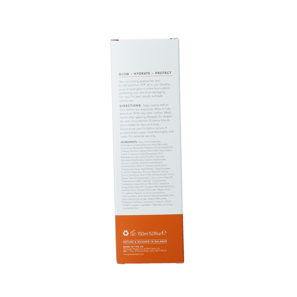 Green People Glow & protect SPF30 150 ml