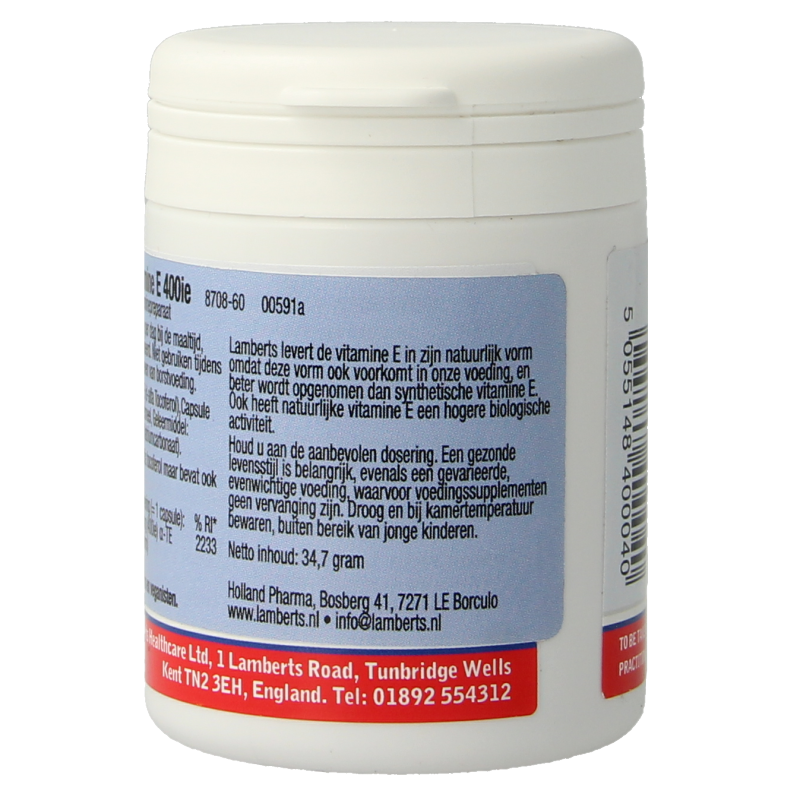 Lamberts Vitamine E 10 mcg natuurlijk