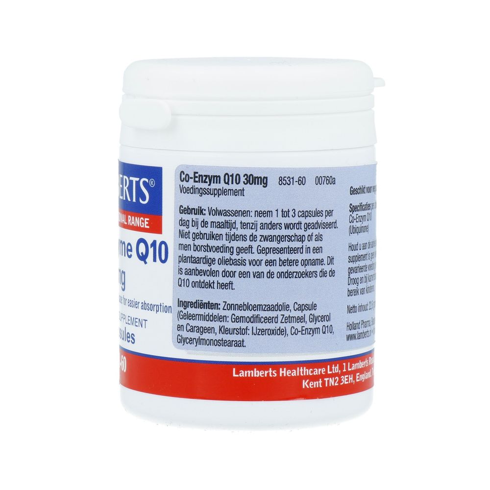 Lamberts Co enzym Q10 60 capsules