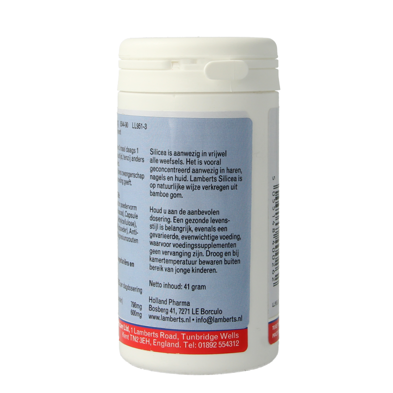 Lamberts Kiezelzuur uit bamboe (silica 200 mg) 90 vcaps