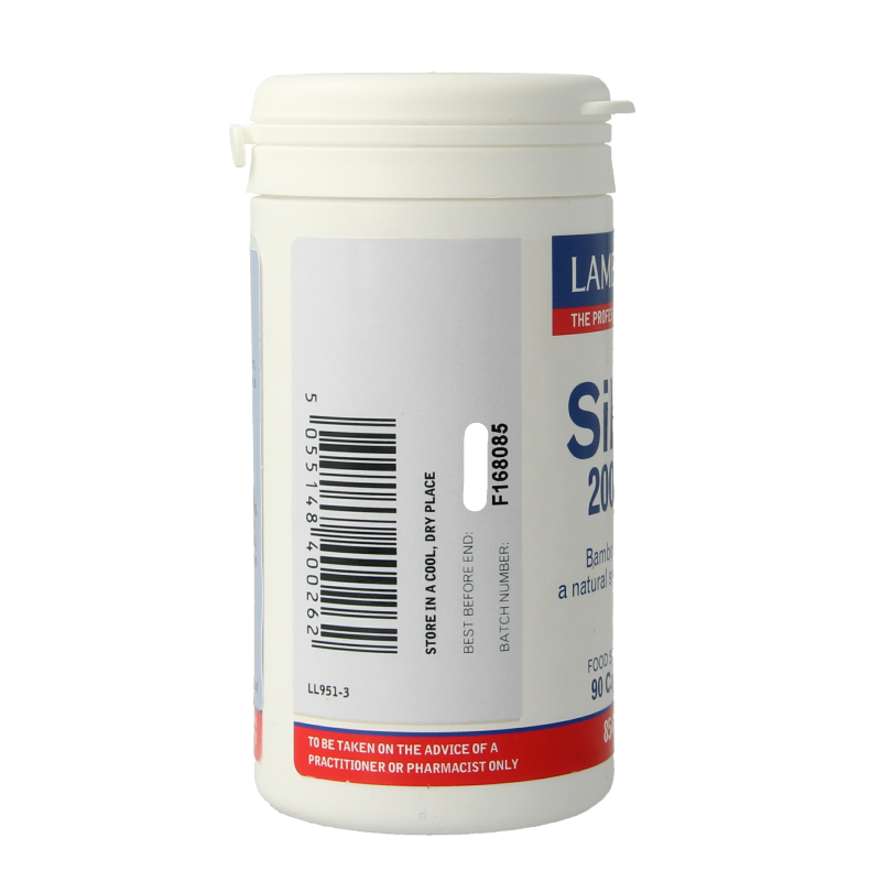 Lamberts Kiezelzuur uit bamboe (silica 200 mg) 90 vcaps