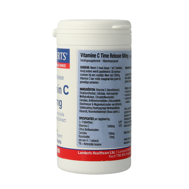Lamberts Vitamine C 500 time released & bioflavonoiden