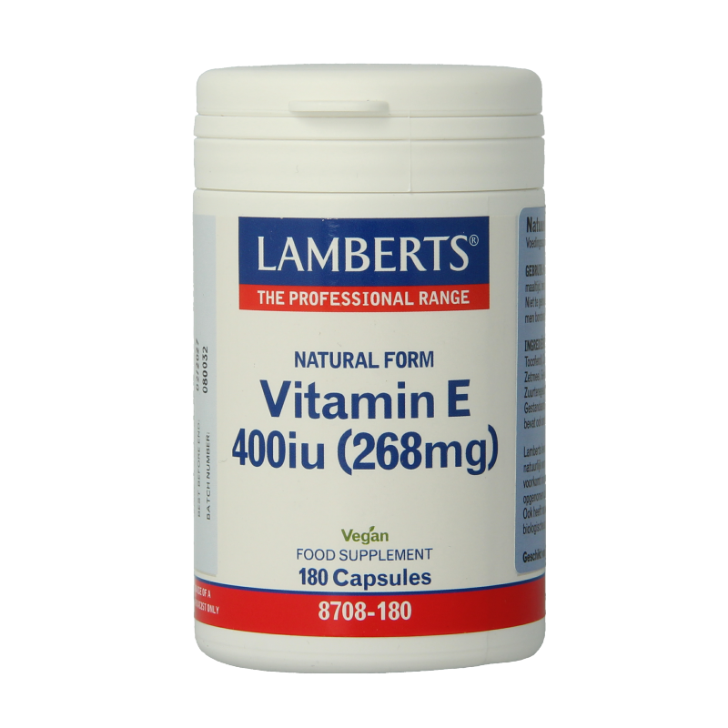 Lamberts Vitamine E 10 mcg natuurlijk