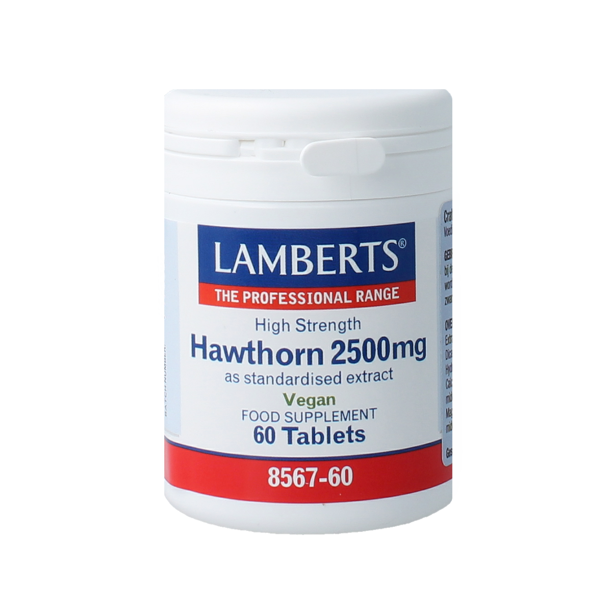 Lamberts Crataegus 2500 mg (hawthorn) 60 tabletten