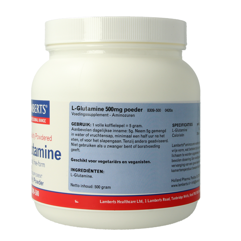 Lamberts L-Glutamine poeder 120 tabletten
