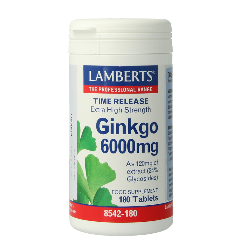 Lamberts Ginkgo 6000 180 tabletten