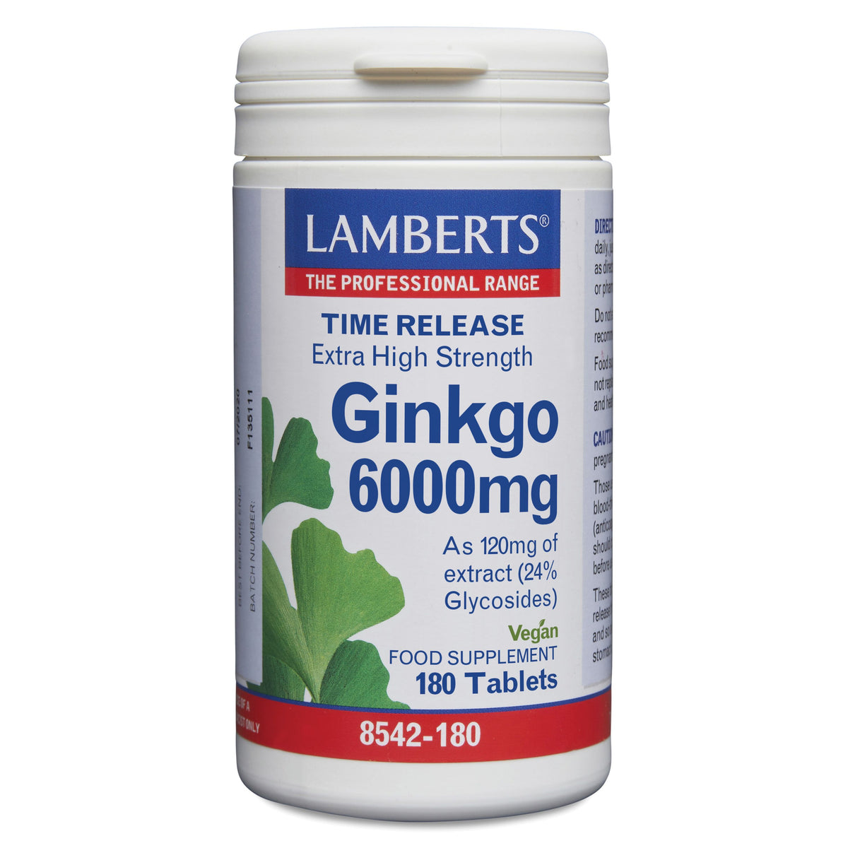 Lamberts Ginkgo 6000 180 tabletten