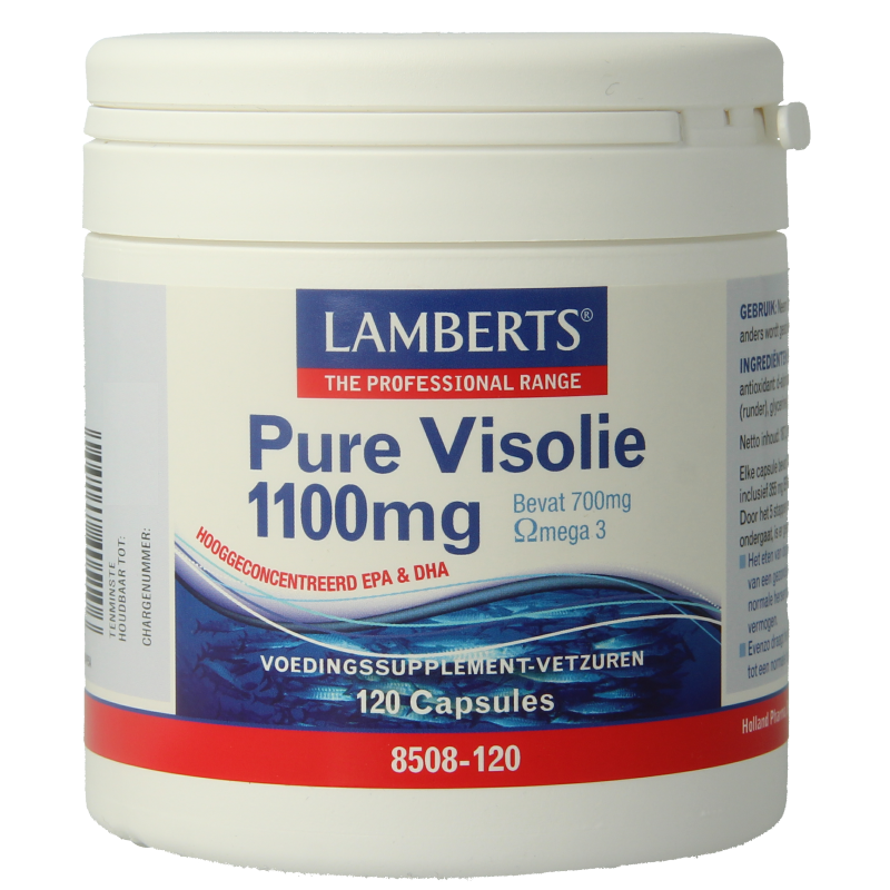 Lamberts Pure visolie 1100 mg omega 3