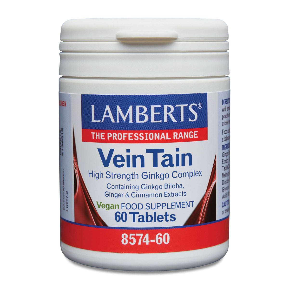 Lamberts Veintain (met ginkgo, kaneel) 60 tabletten
