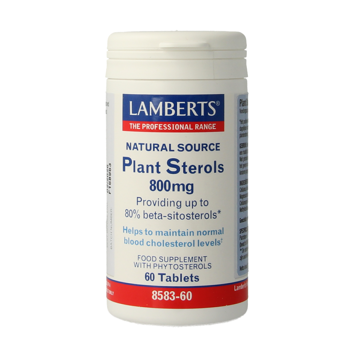 Lamberts Plant sterolen 800 mg 60 tabletten