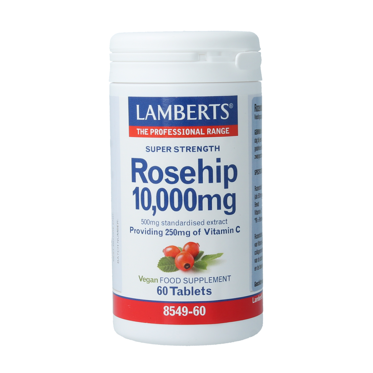 Lamberts Rozenbottel 10.000 mg 60 tabletten