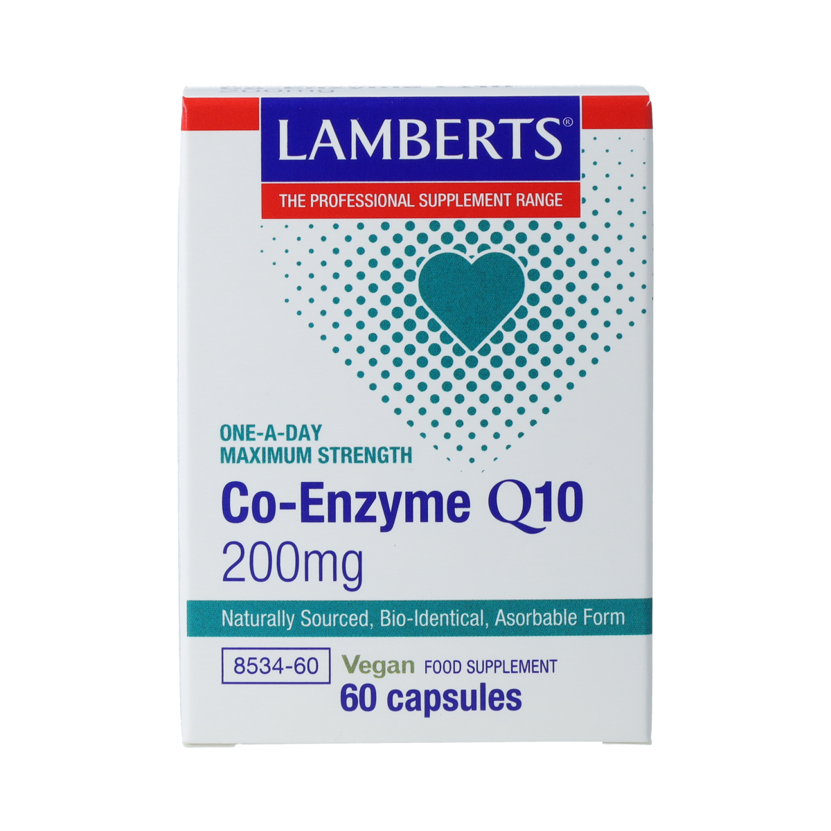 Lamberts Co-enzym Q10 200 mg 60 vcaps