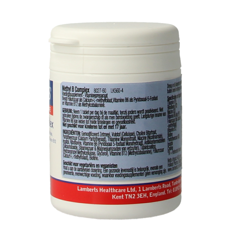 Lamberts Methyl B complex 60 tabletten