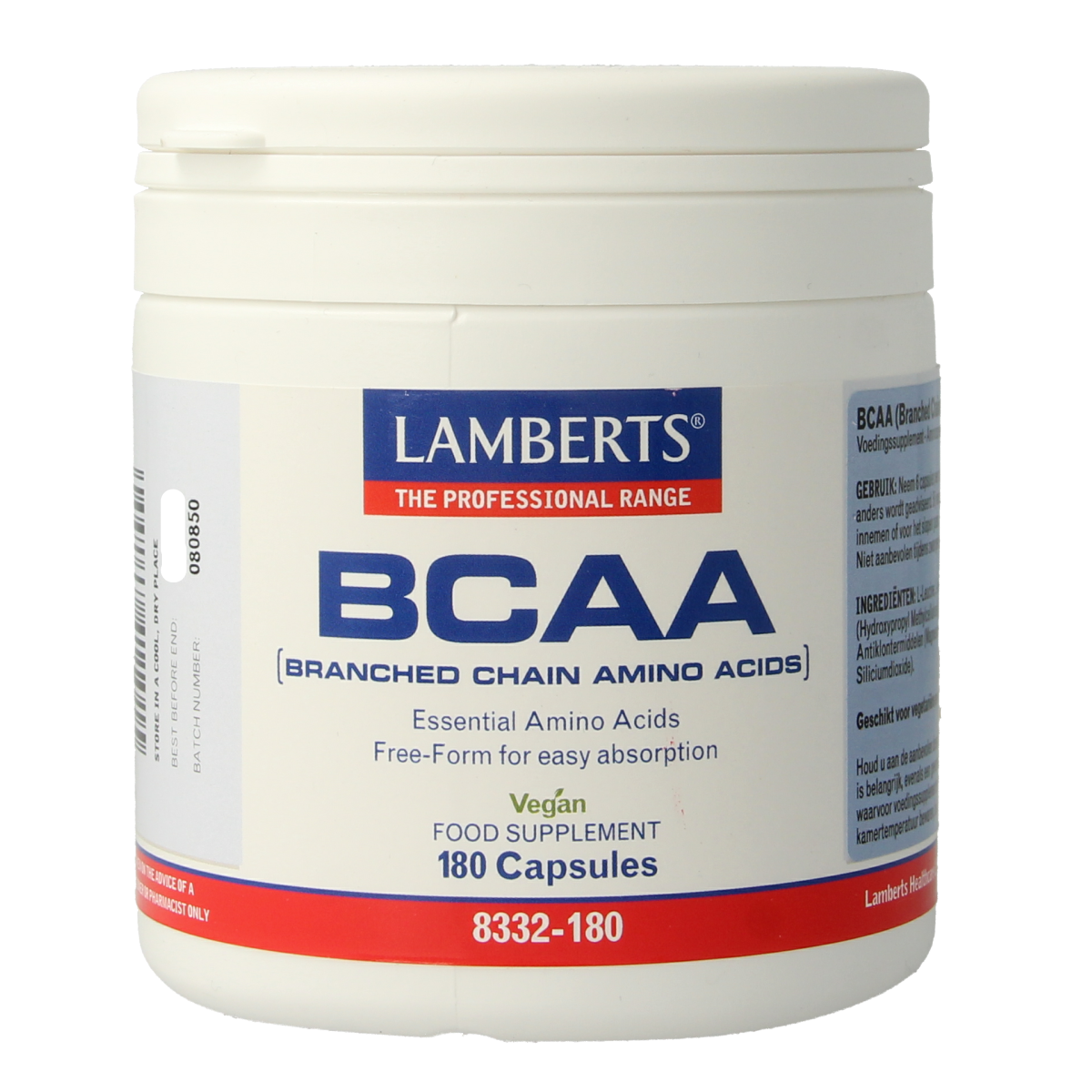 Lamberts BCAA Complex 180 capsules