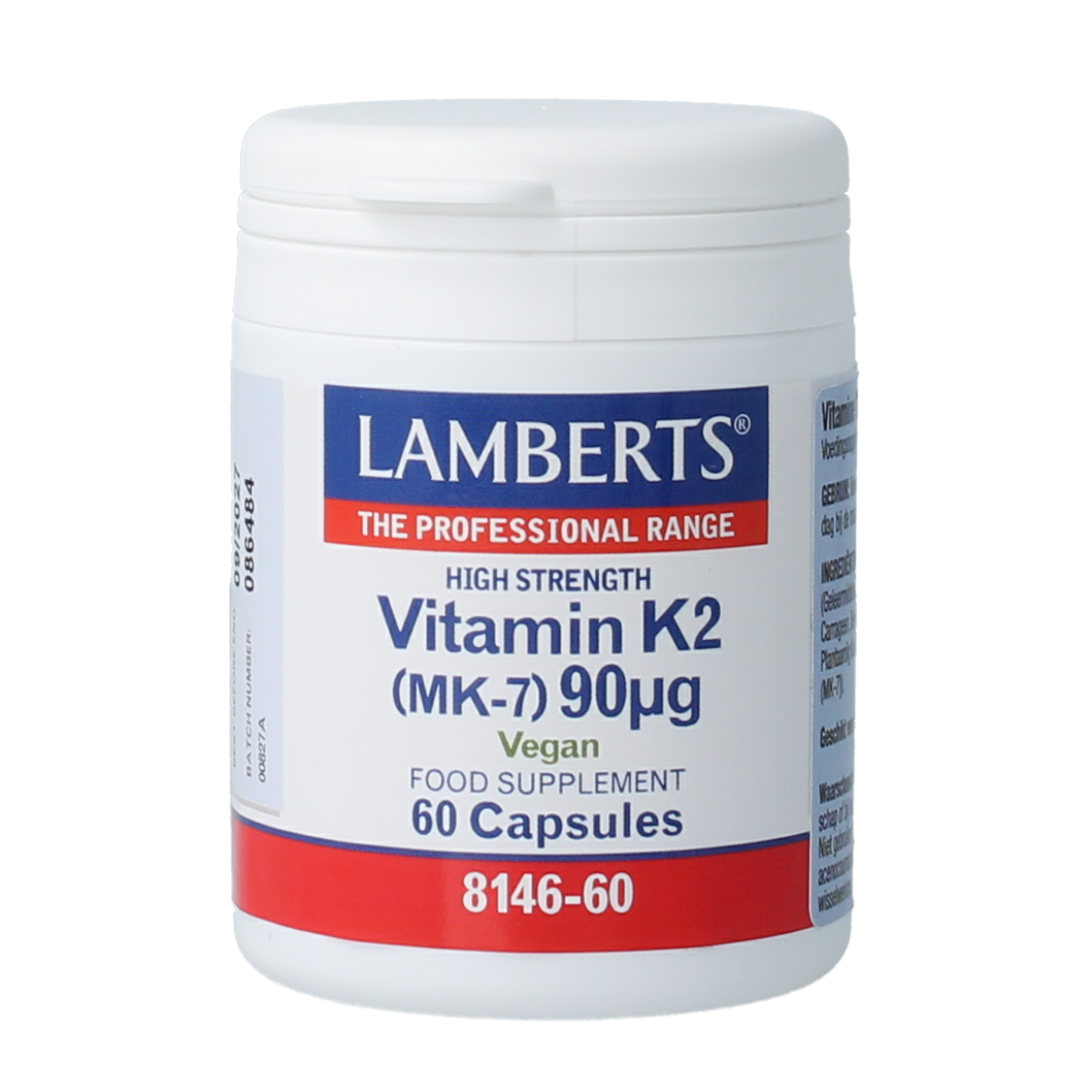 Lamberts Vitamine K2 90 mcg 60 capsules
