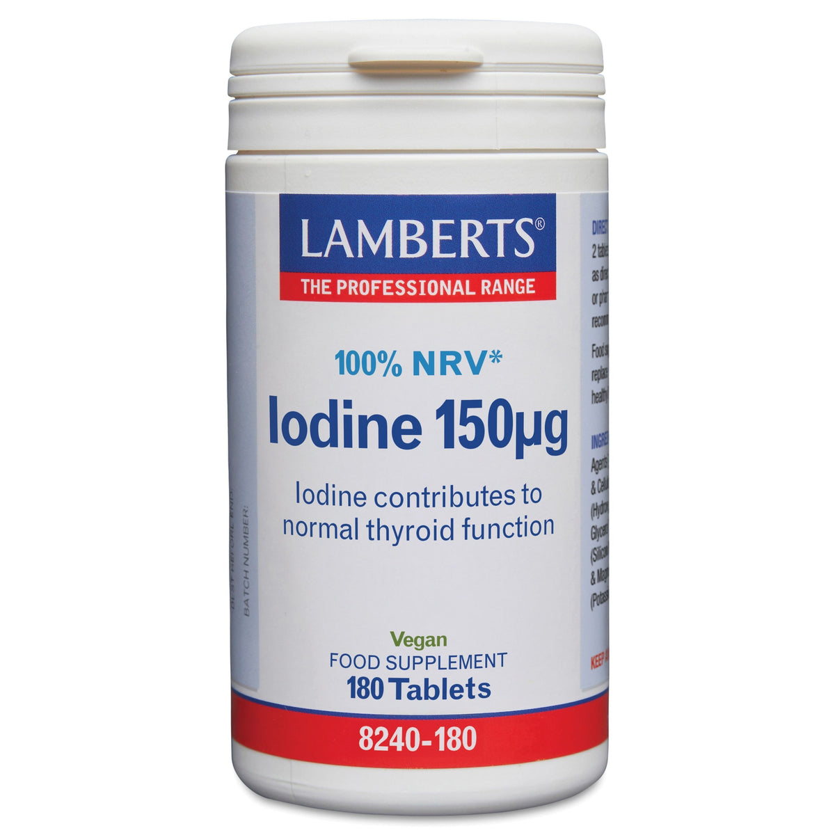 Lamberts Jodium 150 mcg 180 tabletten