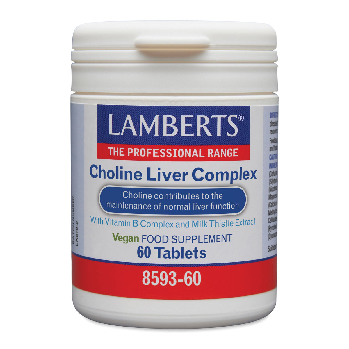 Lamberts Choline lever complex 60 tabletten