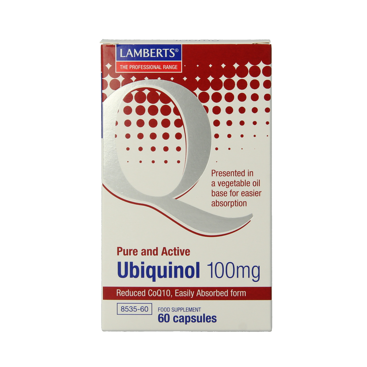 Lamberts Ubiquinol (Q10) 100 mg 60 capsules