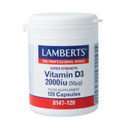 Lamberts Vitamine D3 50 mcg 120 capsules