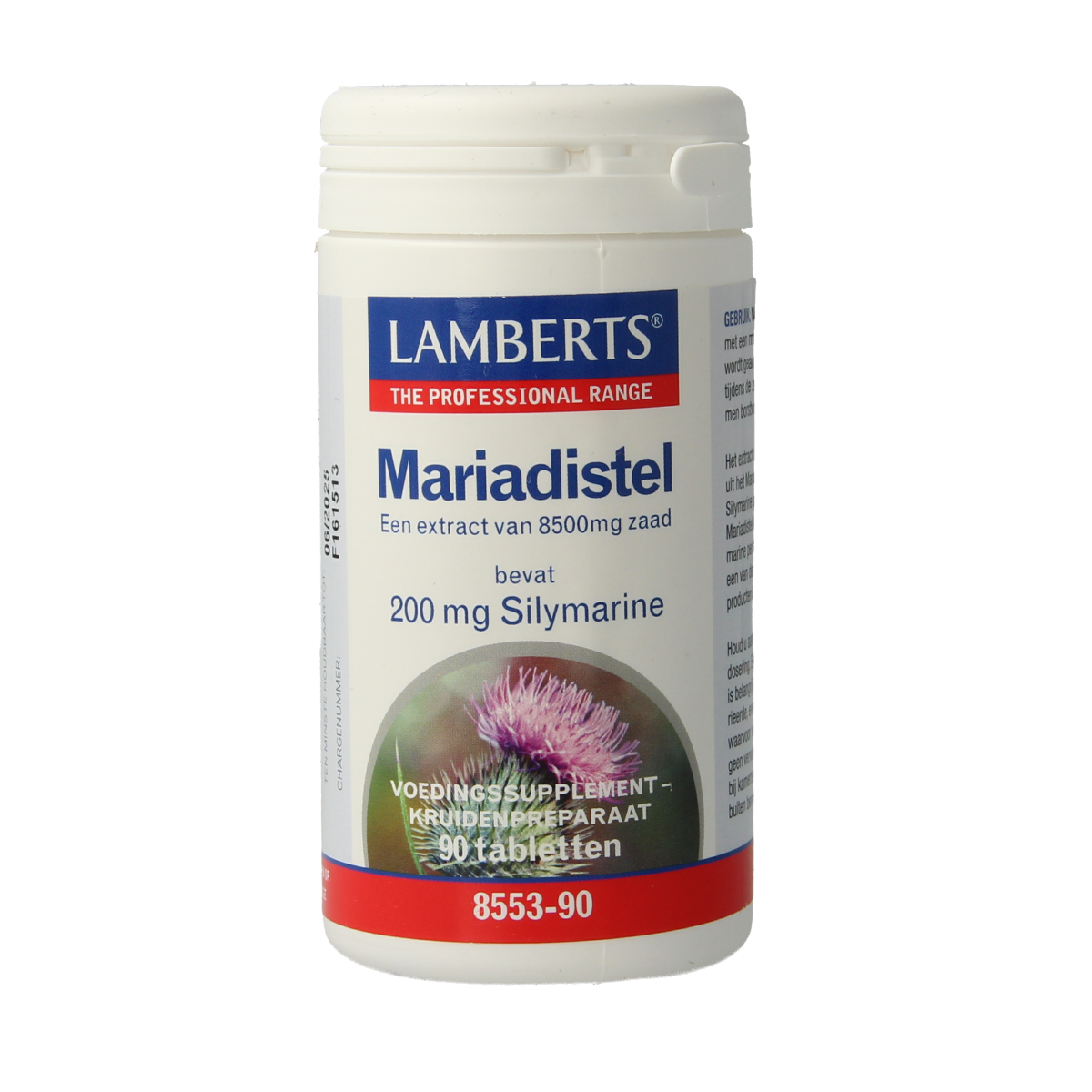 Lamberts Mariadistel 200 mg silymarin 90 tabletten
