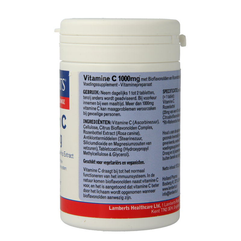 Lamberts Vitamine C 1000 mg & biof 120 tabletten