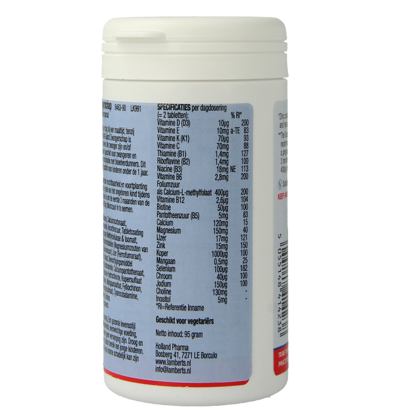 Lamberts Multi-guard zwangerschap 90 tabletten