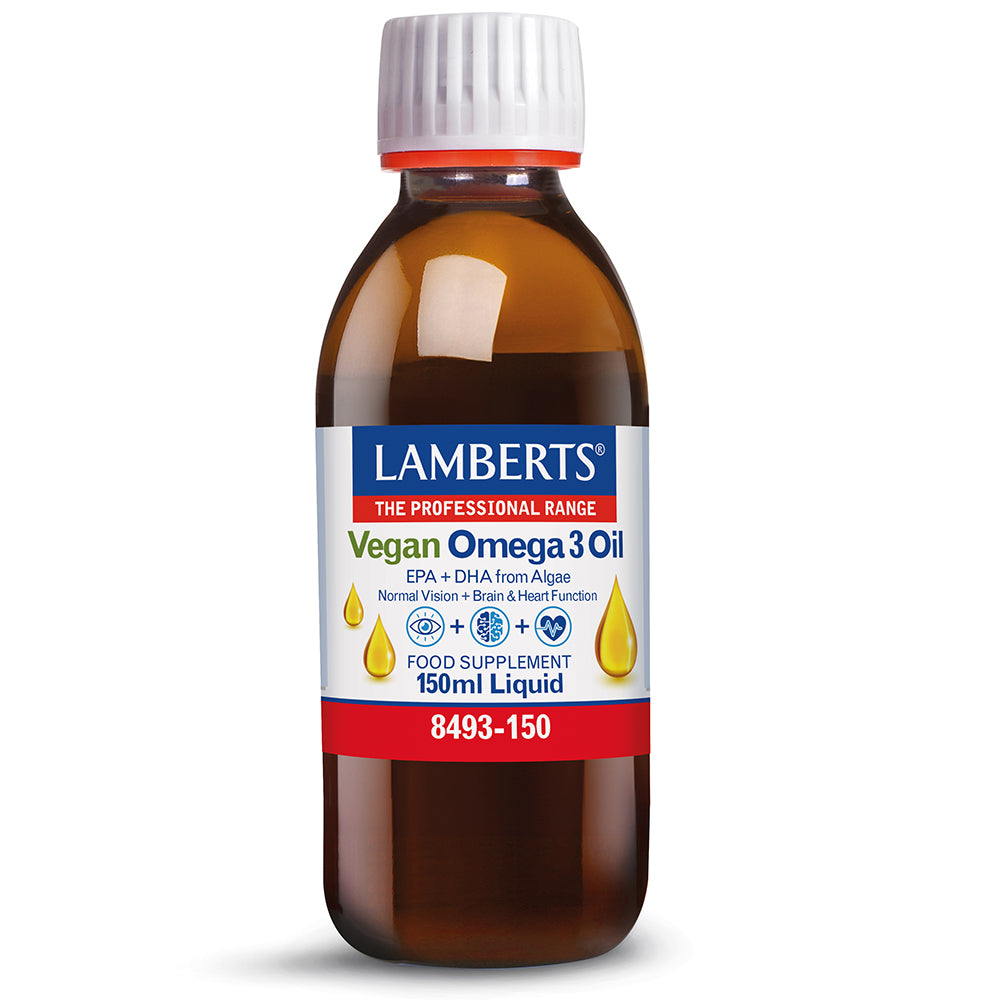 Lamberts Vegan Omega 3 olie 150 ml