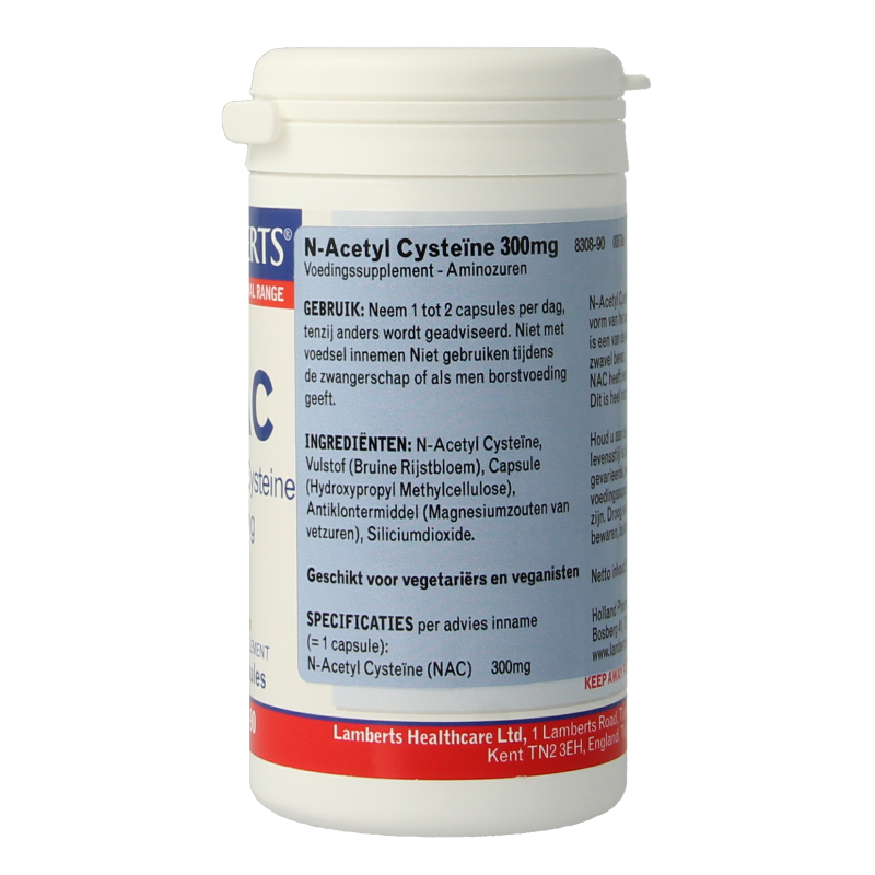 Lamberts N-acetyl cysteine 90 capsules