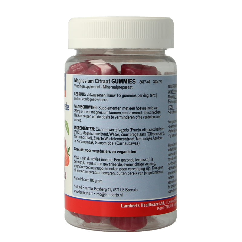 Lamberts Magnesium citraat 40 gummies