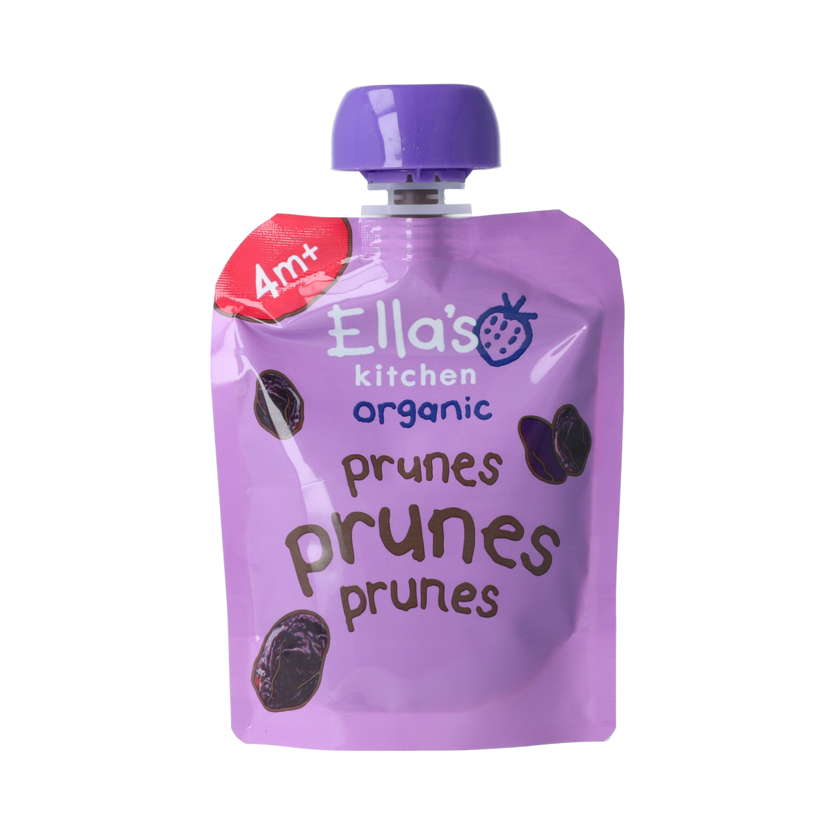 Ella's Kitchen Pruimen knijpzakjes 4+ maanden 70 gram