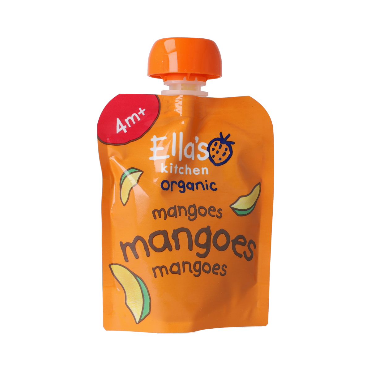 Ella's Kitchen Mango knijpzakje 4+ maanden 70 gram