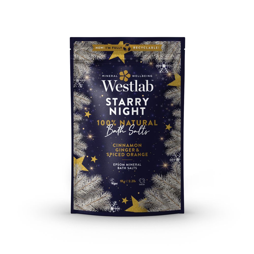 Westlab Starry Night 100% Natuurlijk Badzout - Westlab Mineral Wellbeing