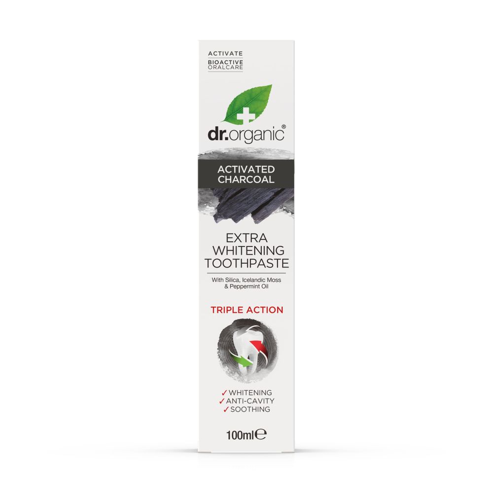 Dr. Organic Tandpasta Charcoal 100 ml