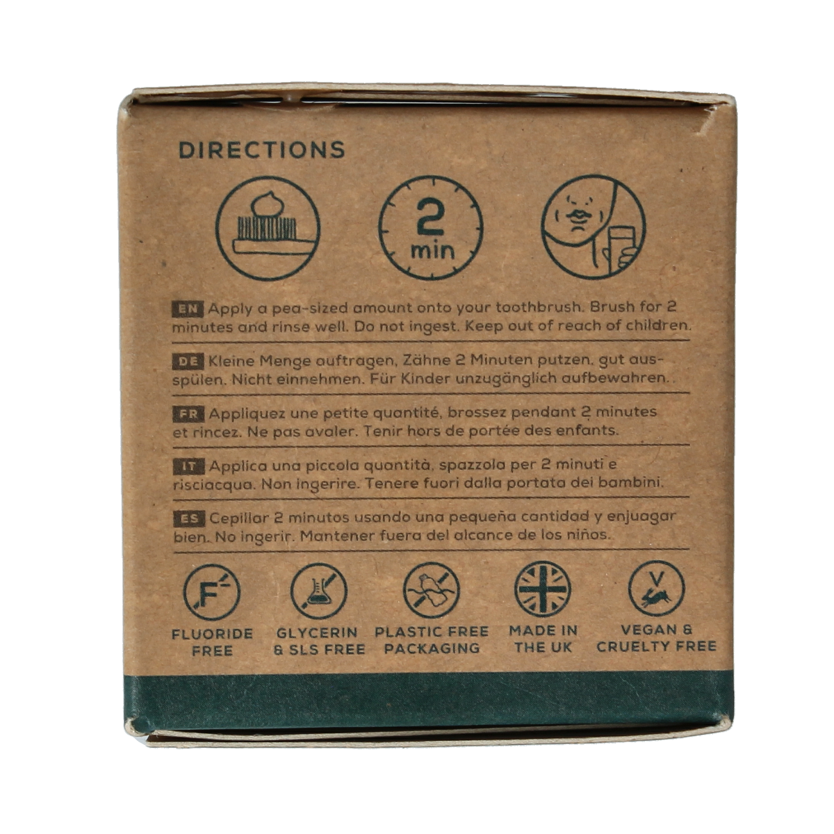 Georganics Mineral-rich toothpaste english peppermint 60 ml