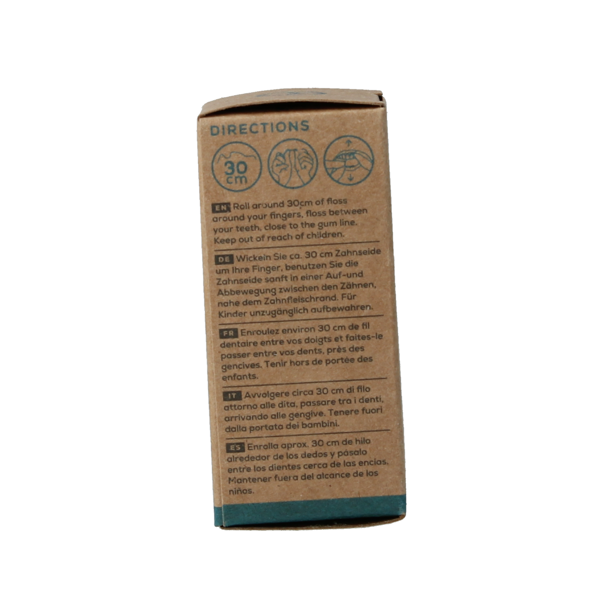 Georganics Dental floss english peppermint 30 meter