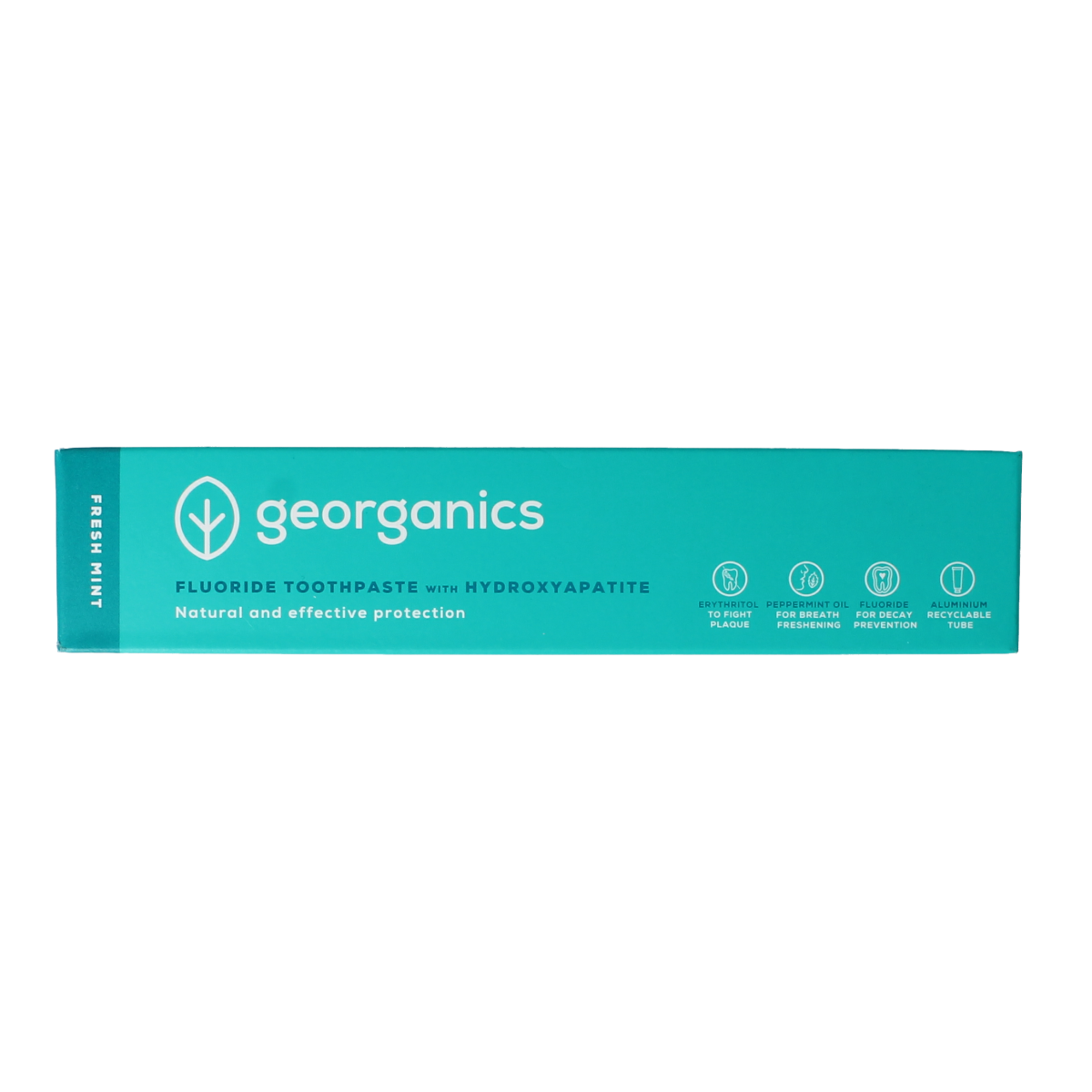 Georganics Fluor toothpaste fresh mint tube 75 ml